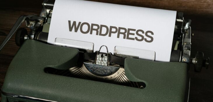 white paper printout in a typewriter